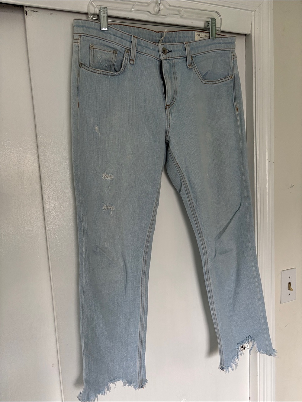 rag & bone Dre Low-Rise Slim Boyfriend Jean